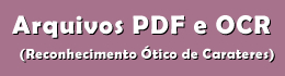 Arquivos PDF e OCR